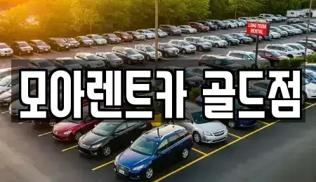 충남 천안시 서북구 차암동 렌트카 전문 모아렌트카 골드점