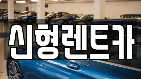 충북 제천시 강제동 렌트카 전문 신형렌트카