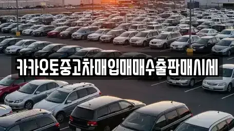 충북 청주시 상당구 문화동 중고차매입 전문 카카오토중고차매입매매수출판매시세