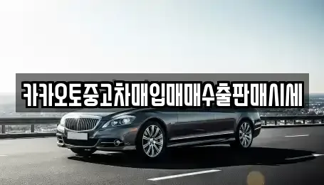 충청남도 공주시 월미동 중고차매입 전문 카카오토중고차매입매매수출판매시세