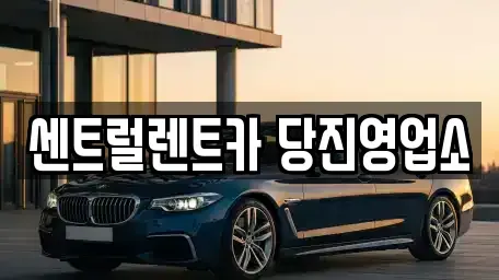 충청남도 당진시 대덕동 렌트카 전문 센트럴렌트카 당진영업소