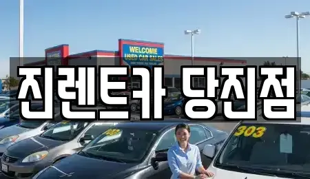충청남도 당진시 대덕동 렌트카 전문 진렌트카 당진점