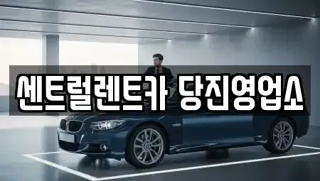 충청남도 당진시 채운동 장기렌트카 전문 센트럴렌트카 당진영업소