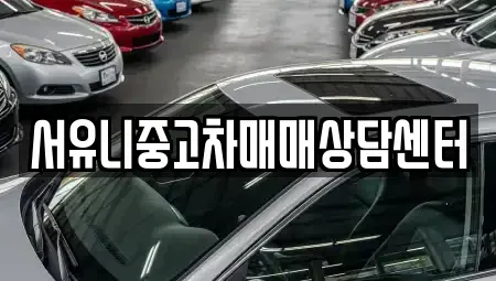 충청북도 괴산군 불정면 중고차매매 전문 서유니중고차매매상담센터