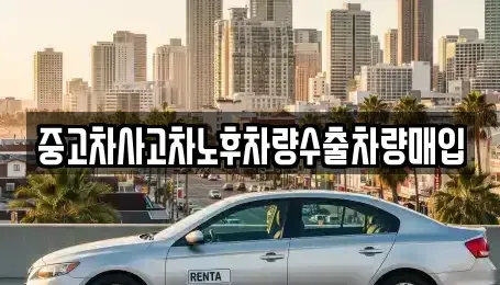 충청북도 단양군 단양읍 중고차매입 전문 중고차사고차노후차량수출차량매입