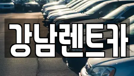 충청북도 옥천군 군북면 렌트카 전문 강남렌트카