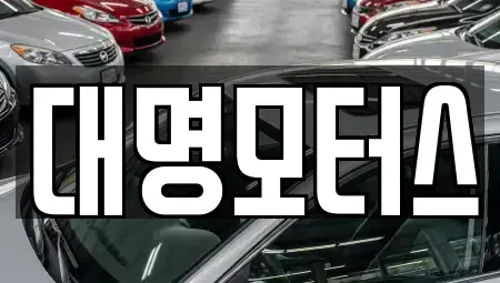 충청북도 옥천군 군북면 중고차 전문 대명모터스