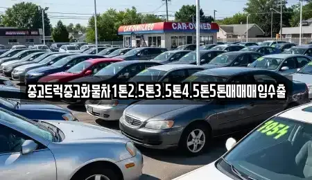 충청북도 음성군 생극면 중고차매입 전문 중고트럭중고화물차1톤2.5톤3.5톤4.5톤5톤매매매입수출
