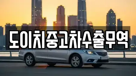 충청북도 충주시 문화동 중고차매매 전문 도이치중고차수출무역